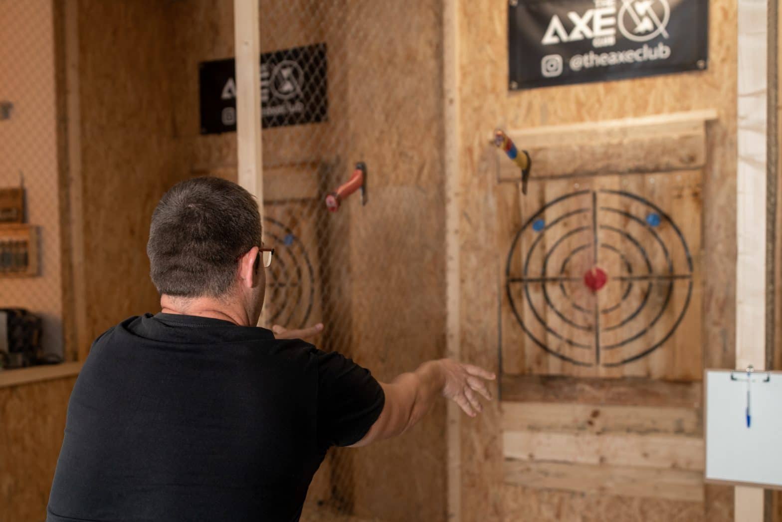 axe throwing  Club in Barcelona - The Axe Club